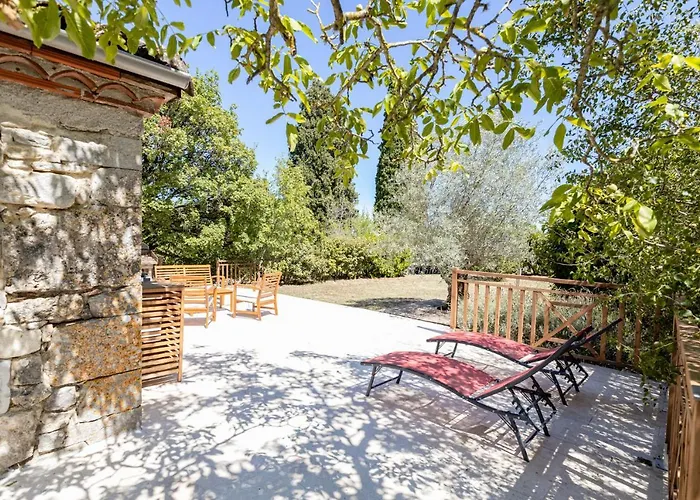 Vakantiehuis Cahors - Lot - Les Lumieres Du Causse - Domaine En Pierres Blanches Avec Vue Sur Les Causses *