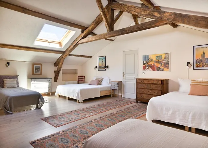 Vakantiehuis Cahors - Lot - Les Lumieres Du Causse - Domaine En Pierres Blanches Avec Vue Sur Les Causses Bellefont-la Rauze