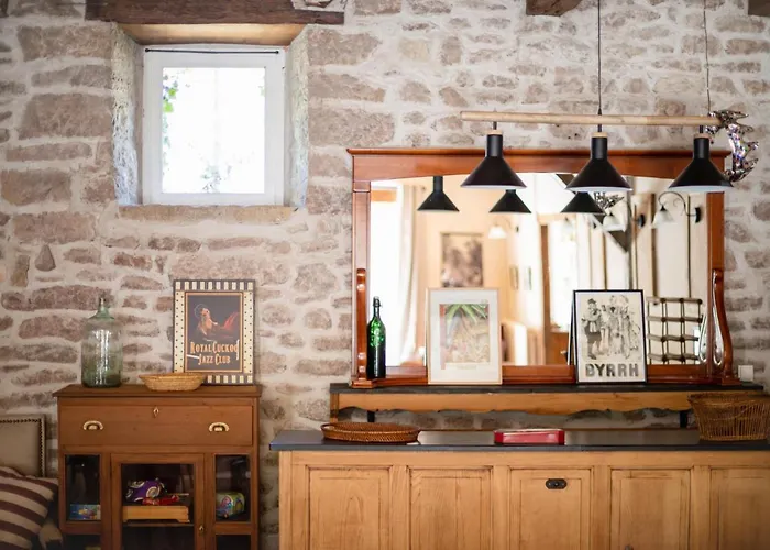 Vakantiehuis Cahors - Lot - Les Lumieres Du Causse - Domaine En Pierres Blanches Avec Vue Sur Les Causses Bellefont-la Rauze