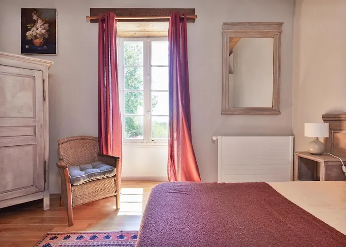 Vakantiehuis Cahors - Lot - Les Lumieres Du Causse - Domaine En Pierres Blanches Avec Vue Sur Les Causses