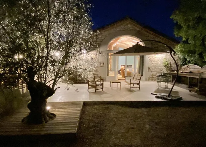 Vakantiehuis Cahors - Lot - Les Lumieres Du Causse - Domaine En Pierres Blanches Avec Vue Sur Les Causses