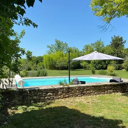 Сasa de vacaciones Cahors - Lot - Les Lumieres Du Causse - Domaine En Pierres Blanches Avec Vue Sur Les Causses *